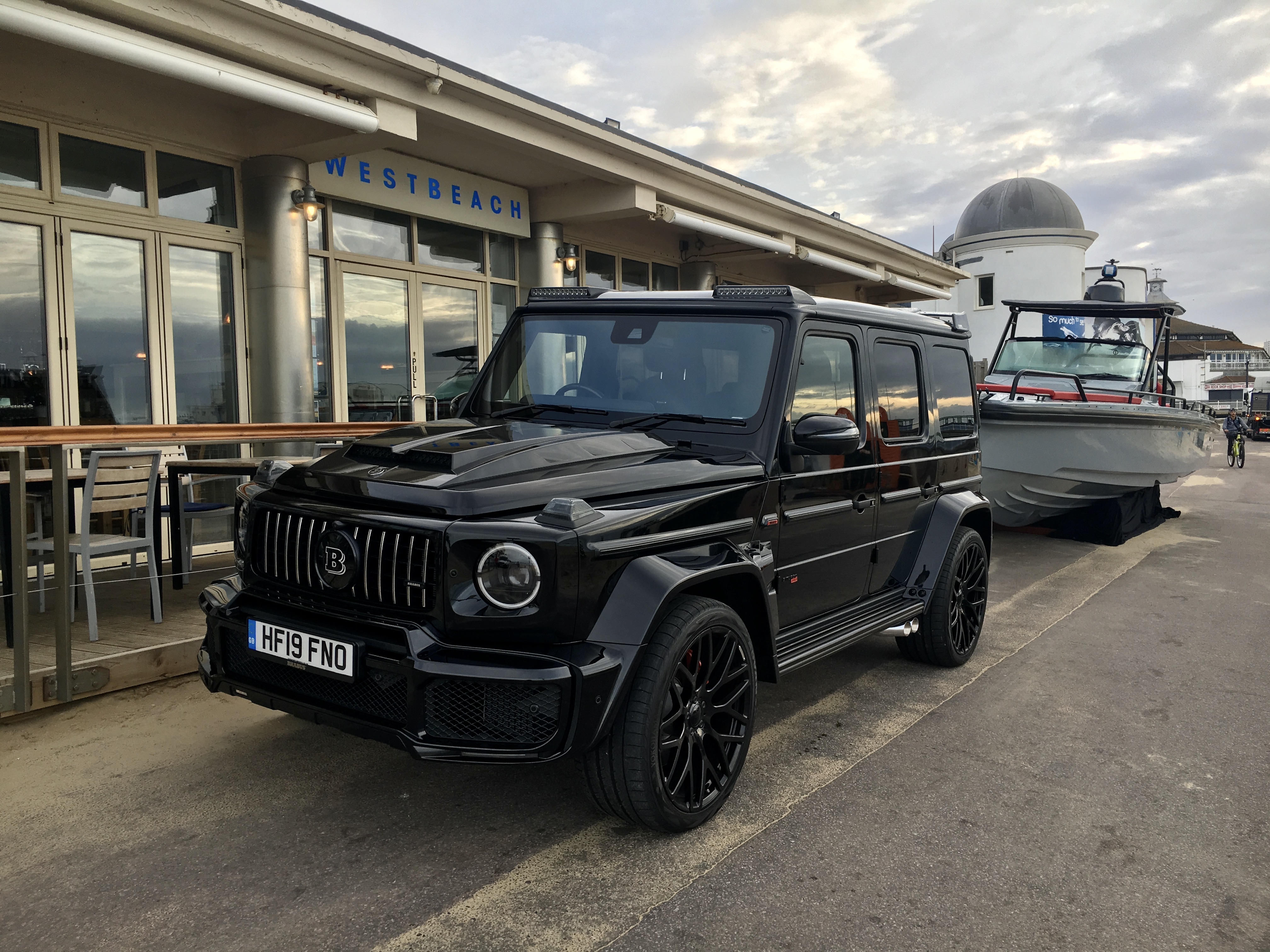 Brabus WestBeach with Boat