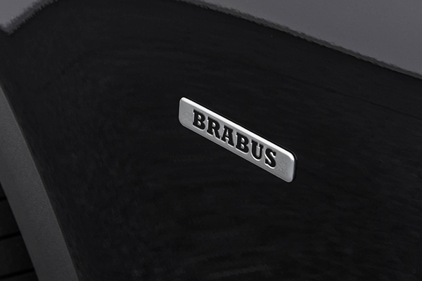 C63 Front Rear and Side Logo Badges - Brabus